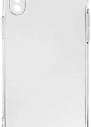 Чехол silicone для apple iphone xs max camera cover transparent