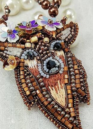 Брошь олень 3