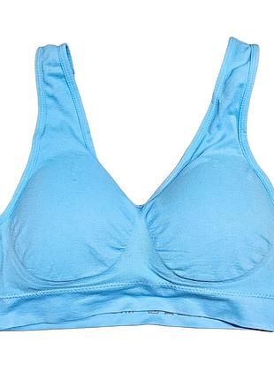 Топ бесшовный с паралоном,  микрофибра