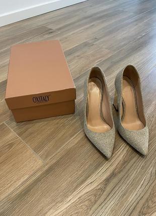 Італійські туфлі з натуральної шкіри heels2 фото