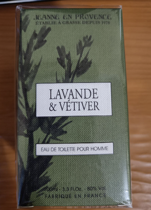 Jeanne en provence lavande & vetiver 100 ml туалетна вода2 фото