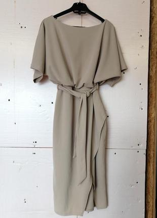 Стильне платі міді з поясом летюча мишка низ ефект запаху на куточок