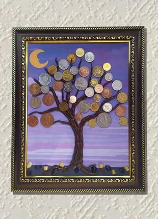 Картина денежное дерево