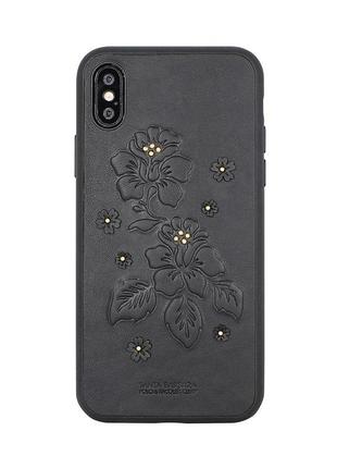 Polo azalea case black for iphone x/xs (sb-ipxspaza-blk)