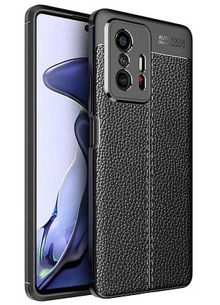 Противоударный чехол для xiaomi 11t / pro черный бампер