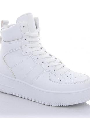 Демисезонные ботинки женские qq-shoes bk516987/41 белый 41 размер