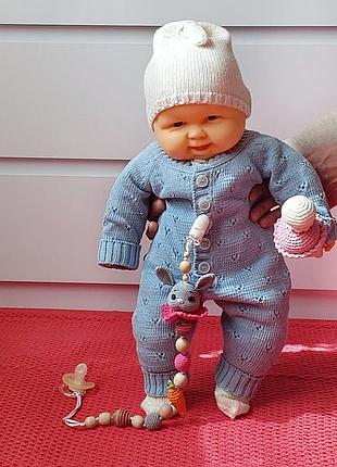 В'язаний бавовняний чоловічок для новонароджених