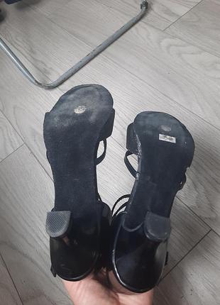 Босоніжки туфлі для бальних танців4 фото