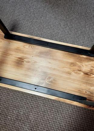 Кофейный/журнальный стол из деревянного (мебельного) щита5 фото