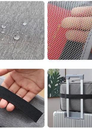 Дорожній кейс-органайзер для зберігання документів та гаджетів із кодовим замком:...