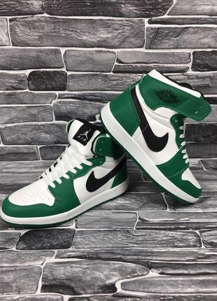 Кросівки хайтопи жіночі nike air jordan