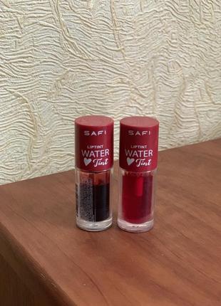 Тінт для губ safi water (2 шт - 50 грн)
