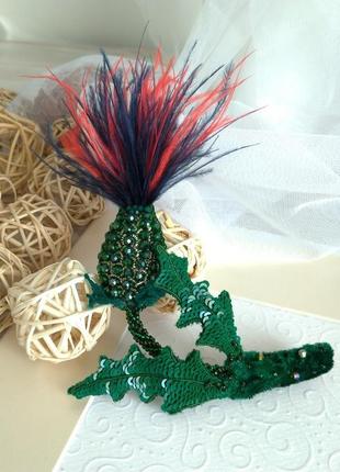 Будяк брошь 7