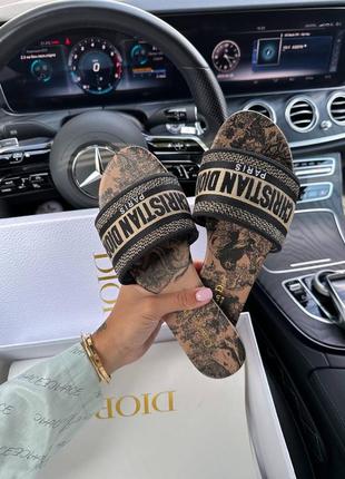 Люксовые шлепки sandal white/grey premium⭐️