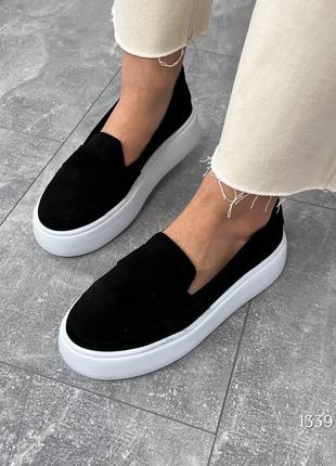 Лоферы женские 36-40 замша