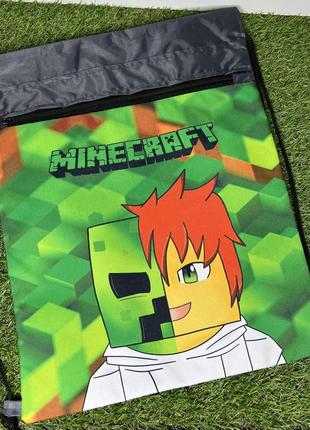 Сумка мішок майнкрафт minecraft2 фото