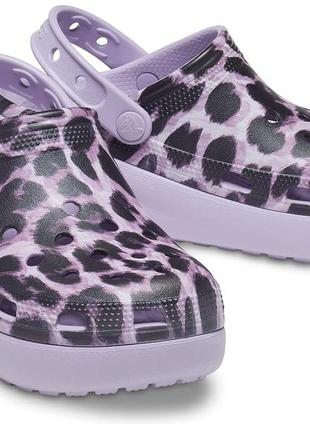 Crocs classic cutie crush clog леопард 38, 39 24см