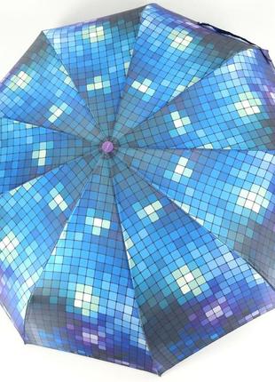 Оригинальный прочный женский зонт автомат с 9 карбоновыми спицами от universal