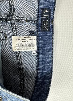 Джинсовые шорты armani jeans6 фото