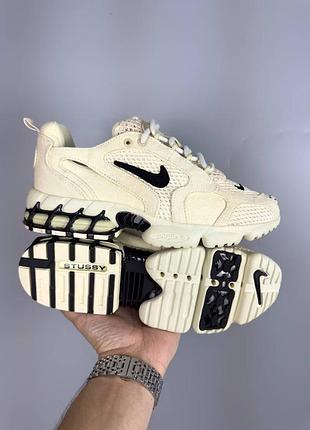 Мужские кроссовки nike air zoom spiridon stussy fossil
