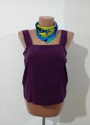 Винтажный топ из натурального шелка