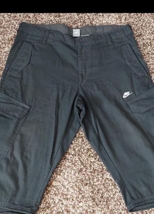 Шорти карго nike 100% cotton_великий розмір та зріст