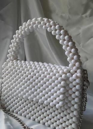Сумочка ручной работы с бусинами💎