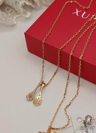 Очень красивый и оригинальный набор, позолота