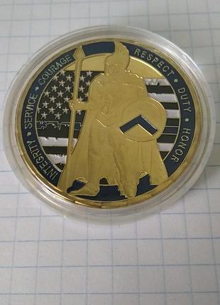 Монета офицер полиции