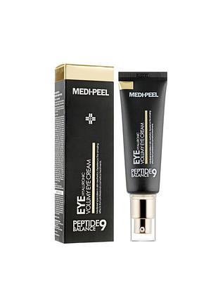 Омолаживающий крем для век с пептидами medi peel peptide 9 hyaluronic volumy eye cream