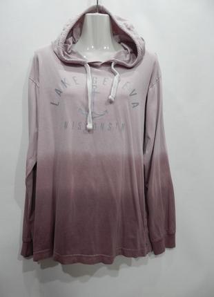 Женская легкая трикотажная толстовка с капюшоном exist р.50-52 073gt (только в указанном размере, только 1 шт)