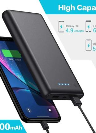 Iposible hx160y1 power bank, портативний зарядний пристрій 24800 ма·год повербанк павербанк
