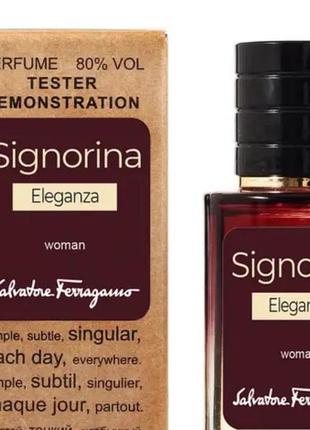 Salvatore ferragamo signorina eleganza тестер lux женский 60 мл