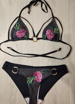 Оригинальный купальник с вышивкой от ann summers.xs.