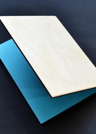 Красивая деревянная открытка "с любовью". оригинальная открытка любимой жене, любимому...