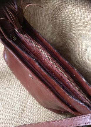 Оригінал ashwood leather сумка не нова, але ціла. шкіра пахне приголомшливо!3 фото