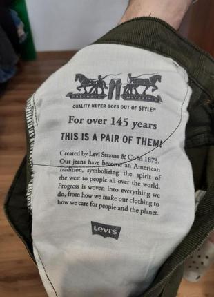 Вельветовые джинсы брюки levis6 фото