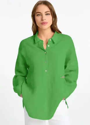 Frieda&freddies яркая льняная рубашка