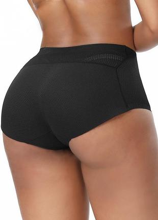 Трусы для увеличения ягодиц hip-up push-up черные 3103 - товар для увеличения ягодиц ve-33