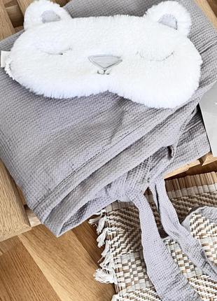 Вафельный халат zara home