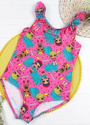 Купальник l.o.l от primark cares на 8-9 лет, 128-134 см.