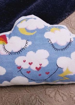 Декоративна подушка, подушка-хмаринка2 фото