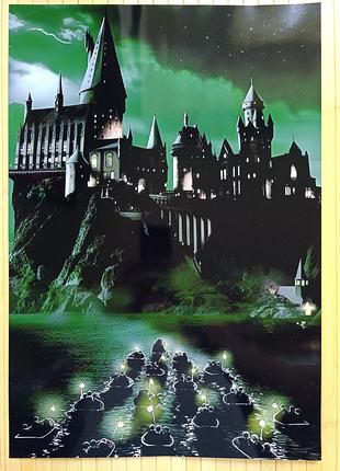 Постер гаррі поттер слизерин slytherin а3 15539