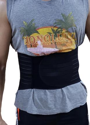 Мужской корсет для спортзала и утягивающий пояс. ve-33