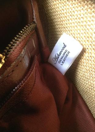 Оригінал ashwood leather сумка не нова, але ціла. шкіра пахне приголомшливо!6 фото