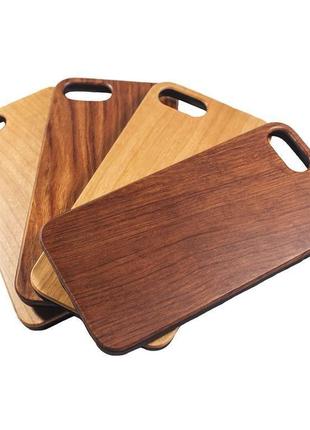 Дерев'яний чохол для iphone 8+ з гравіюванням2 фото