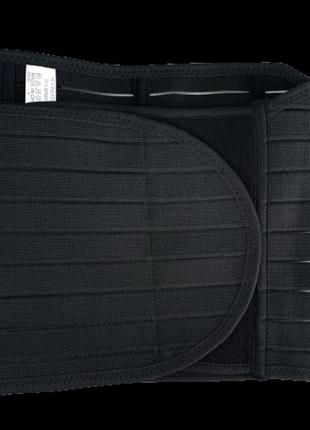 Корсет для спины мужской бандаж спортзал пояс размер 42-50 (черный) - поддержка спины...