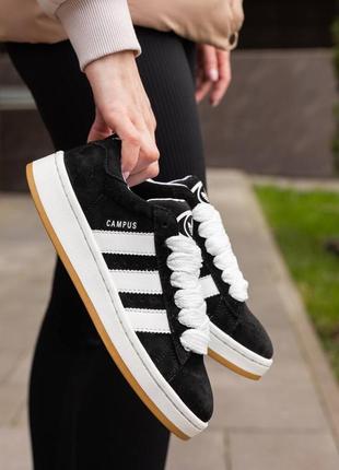 Adidas campus 00s core black2 фото