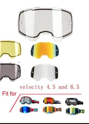 Линза к мотоочкам leatt velocity