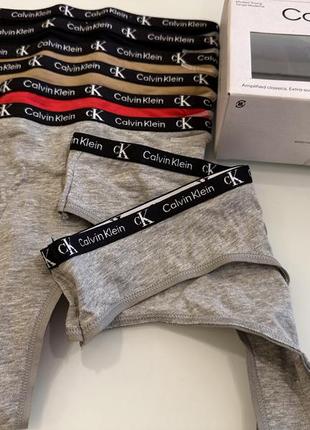 Трусики стринги набор calvin klein